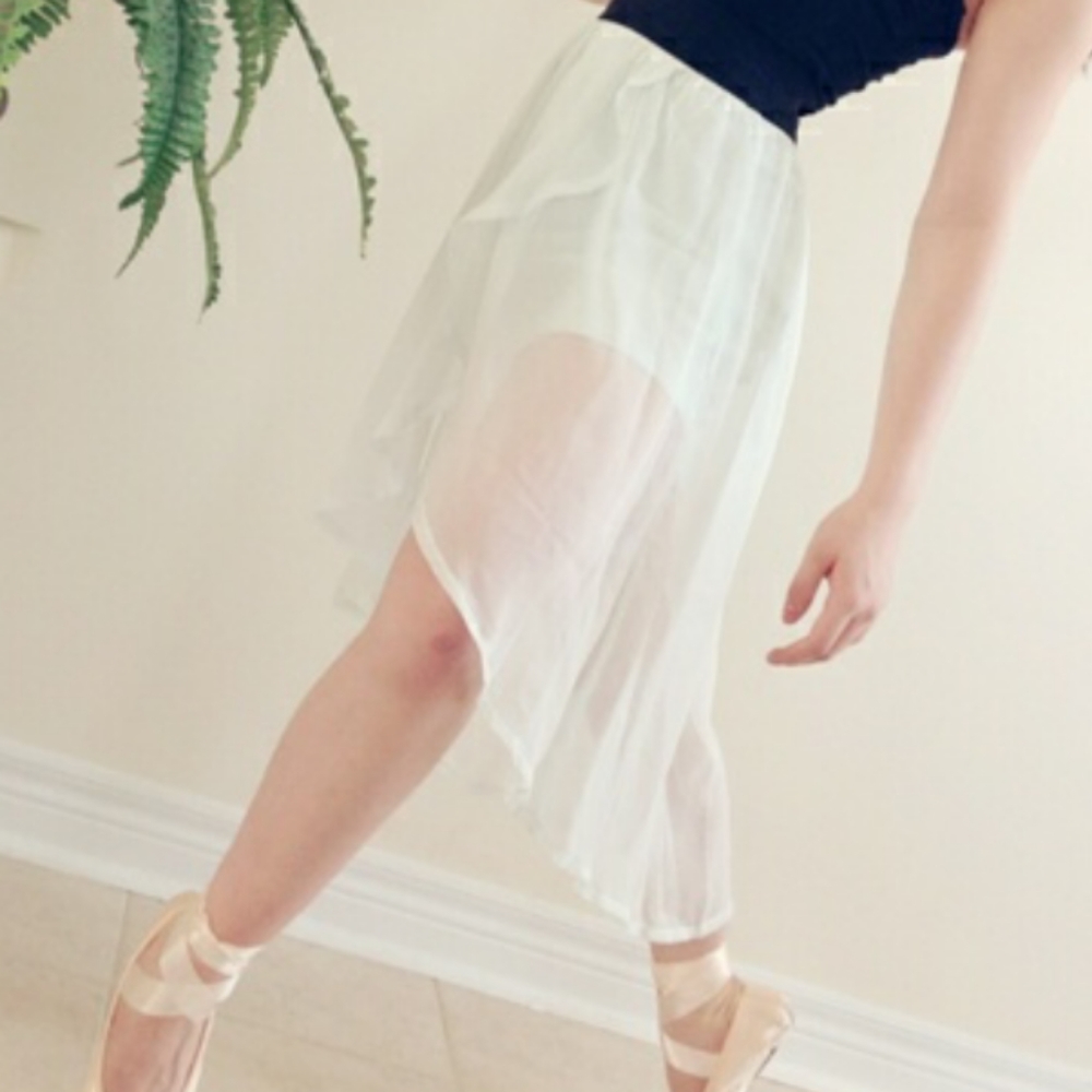 Charlotte Russe Tulip High Low Skirt